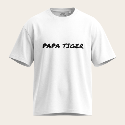 T-SHIRT OVERSIZE - PAPA TIGER