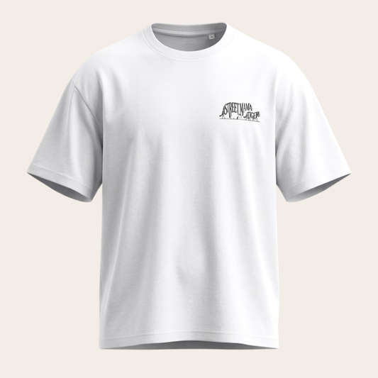 T-SHIRT OVERSIZE BLANC